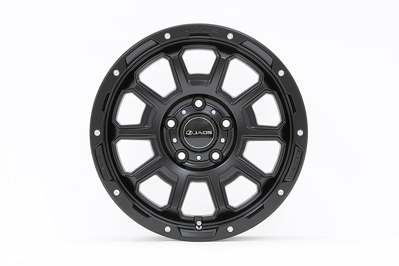 JAOS ADAMASBL5 17X7.5J 44 5H127 MATTE BLACK WHEEL FOR JEEP WRANGLER JK B900E775MB