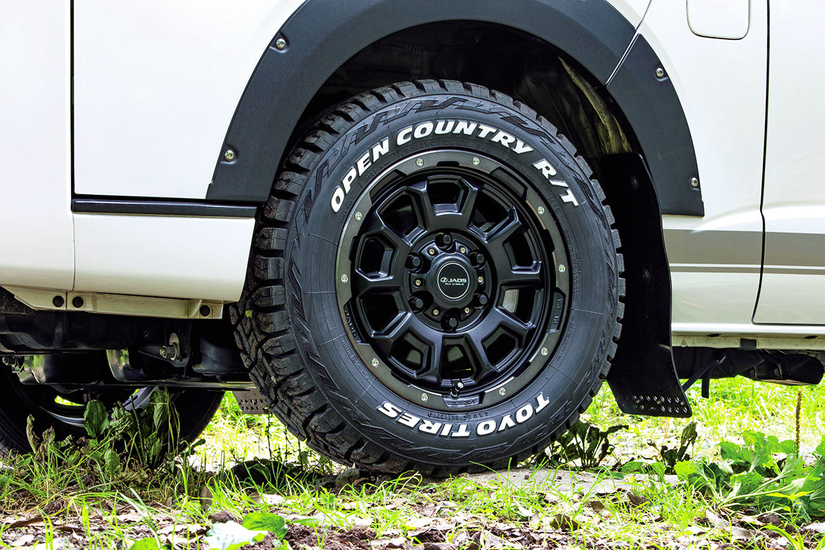 JAOS ADAMASBL5 15X6.0J 33 6H139.7 MATTE POLISH BLACK WHEEL FOR