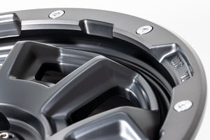 JAOS ADAMASBL5 16X6.5J 38 6H139.7 MATTE POLISH BLACK WHEEL FOR TOYOTA HIACE 200 B901665MPB