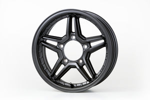 JAOS EXCELJX3 16X5.5J 22 5H139.7 MATT GUN METALLIC WHEEL FOR SUZUKI JIMNY JB64 B935655MGM