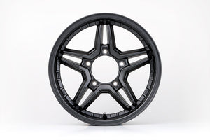 JAOS EXCELJX3 16X5.5J 22 5H139.7 MATT GUN METALLIC WHEEL FOR SUZUKI JIMNY JB64 B935655MGM