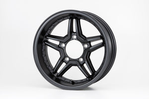 JAOS EXCELJX3 16X6.0J ± 0 5H139.7 MATT GUN METALLIC WHEEL FOR SUZUKI JIMNY JB74 B935660MGM