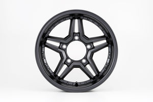 JAOS EXCELJX3 16X6.0J ± 0 5H139.7 MATT GUN METALLIC WHEEL FOR SUZUKI JIMNY JB33 JB43 B935660MGM