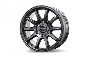 JAOS TRIBECROSS 17x8.0J ± 0 6H139.7 MATT GUN METALLIC WHEEL FOR TOYOTA HILUX SURF 125 B952781MGM