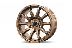 JAOS TRIBECROSS 17x8.0J ± 0 6H139.7 TITANIUM GOLD WHEEL FOR TOYOTA HILUX SURF 125 B952781TGD