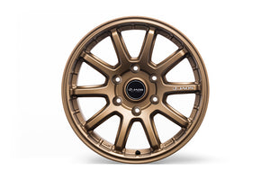 JAOS TRIBECROSS 17x8.0J 20 6H139.7 TITANIUM GOLD WHEEL FOR TOYOTA HILUX SURF 215 B952780TGD