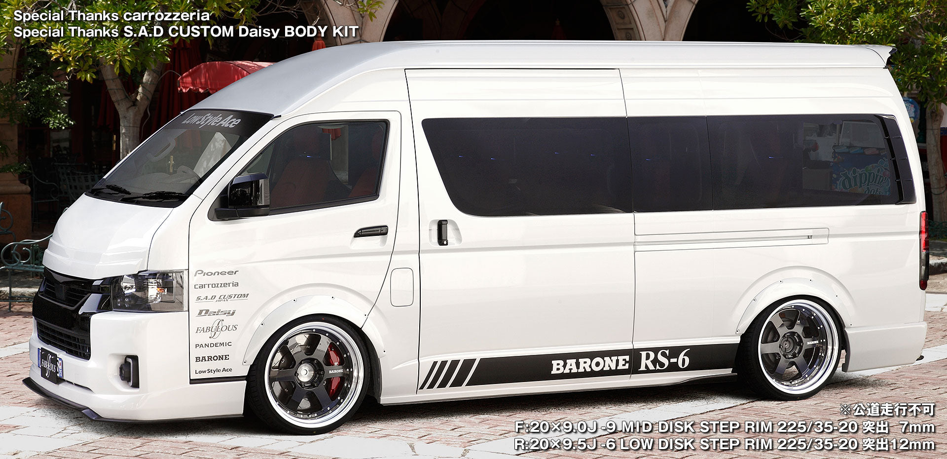 kit carrozzeria toyota hiace
