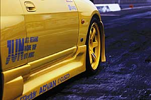 JUN AUTO SIDE STEPS  For NISSAN SKYLINE GT-R BCNR33 - 8008W-N001