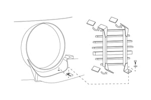 FUJITSUBO EXH+ MUFFLER GARNISH FOR SUZUKI SWIFT SPORTS ZC33S 073-81562