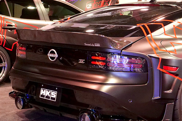 HKS DUCK TAIL SPOILER CARBON FOR NISSAN FAIRLADY Z RZ34 VR30DDTT