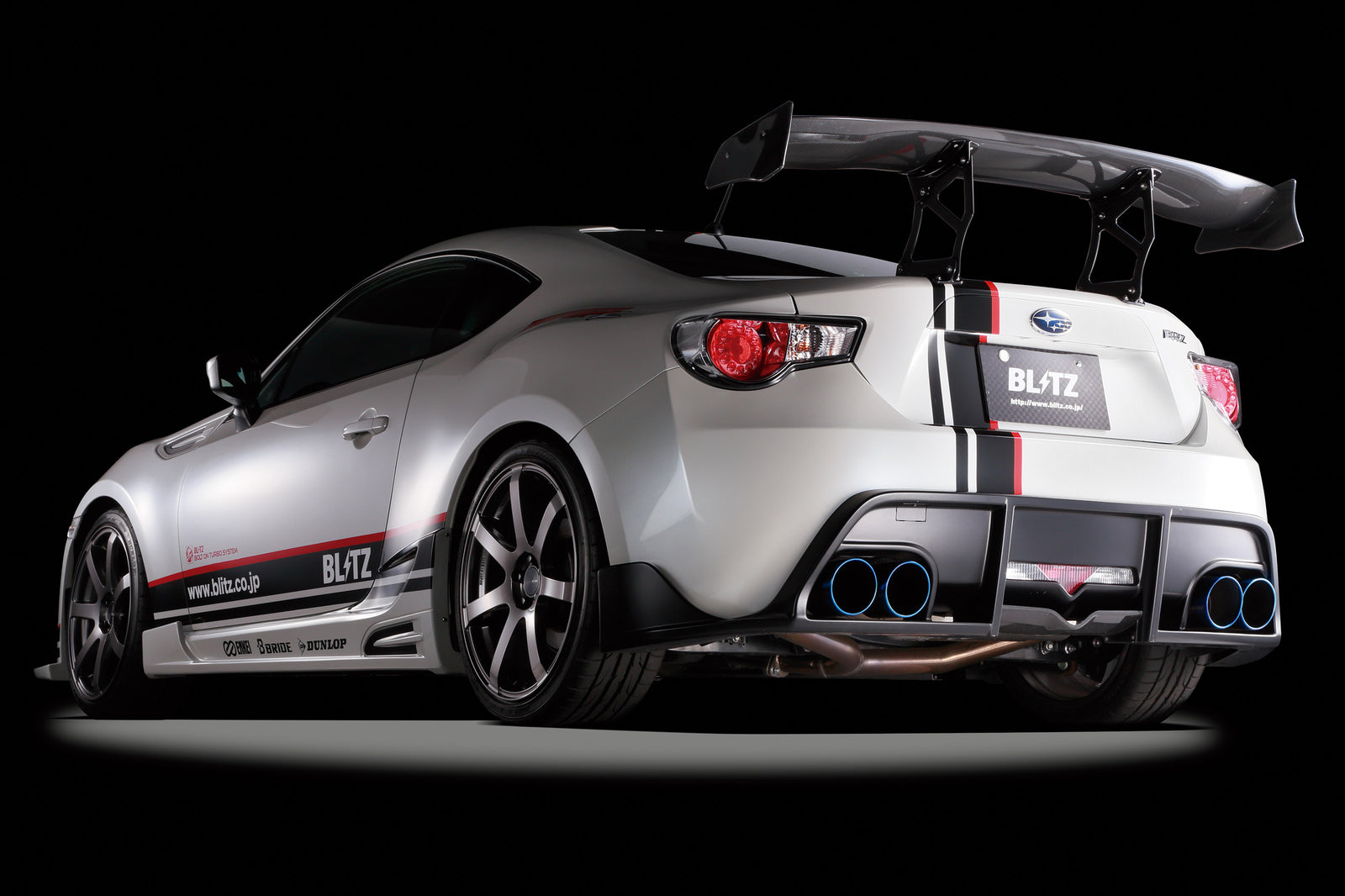 BLITZ NUR-SPEC VSR QUAD EXHAUST  For SUBARU BRZ ZC6 FA20 62127V