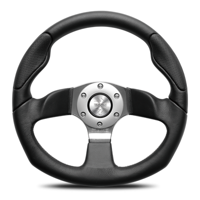 MOMO COMMANDO 2R 35φ(モモ コマンド 2R 350mm) MOMO COMMANDO 2R 350MM STEERING WHEEL C-74 - Black Hawk Japan