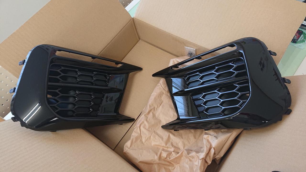 SUBARU LED ACCESSORY LINER FOG COVER FOR SUBARU WRX STI VAB H4517VA437