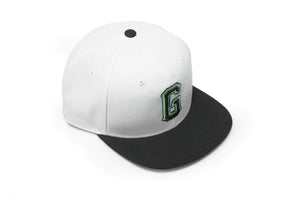 GREDDY G LOGO CAP WHITE BLACK 38002053