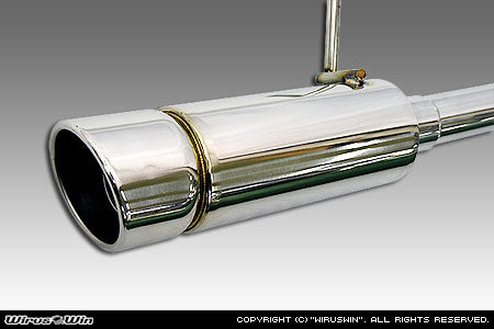 WIRUS WIN COMPACT MUFFLER POPPER TYPE FOR SUZUKI CARRY DA63T ZENKI K6A WIRUS-WIN-00003