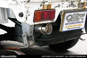 WIRUS WIN COMPACT MUFFLER BAZOOKA TYPE FOR SUZUKI CARRY DC51T DC51B DD51T DD51B F6A WIRUS-WIN-00005