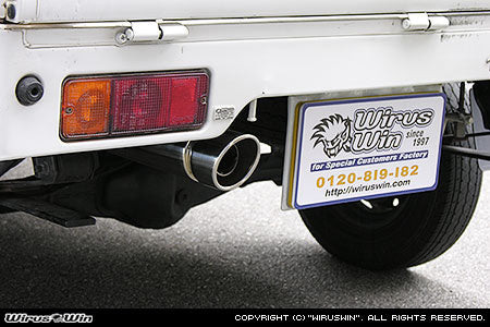 WIRUS WIN COMPACT MUFFLER POPPER TYPE FOR SUZUKI CARRY GD-DA52T GD