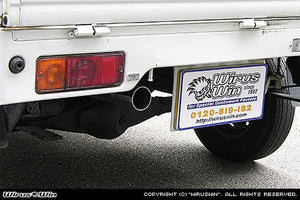 WIRUS WIN COMPACT MUFFLER RACING TYPE FOR SUZUKI CARRY GD-DA52T GD-DB52T LE-DA62T LE-DA63T F6A K6A WIRUS-WIN-00021