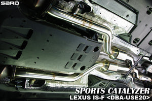 SARD SPORTS CATALYZER For LEXUS IS F USE20 89328