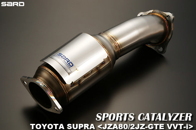 SARD SPORTS CATALYZER For TOYOTA SUPRA VVT-i JZA80 89031