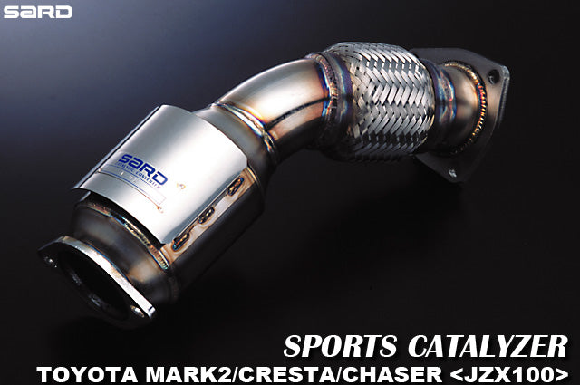 SARD SPORTS CATALYZER For TOYOTA MARK2 CRESTA CHASER JZX100 89027