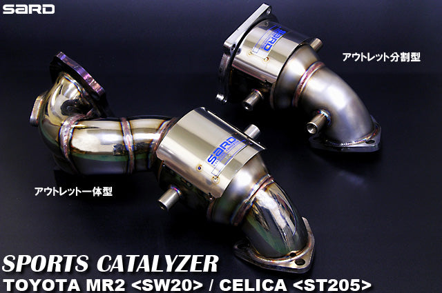 SARD SPORTS CATALYZER For TOYOTA MR2 SW20 89037
