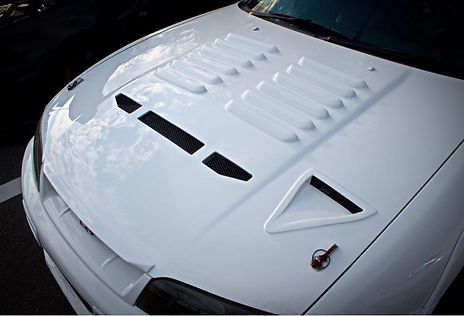 AUTO GARAGE TBK BONNET HOOD FRP FOR NISSAN SKYLINE GT-R R33 AUTO-GRAGE-TBK-00001
