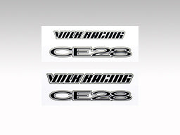 RAYS VOLK RACING MAINTENANCE STICKER VOLK RACING CE28 REPAIR STICKER (FOR 16, 17 INCHES) FOR  7415-4