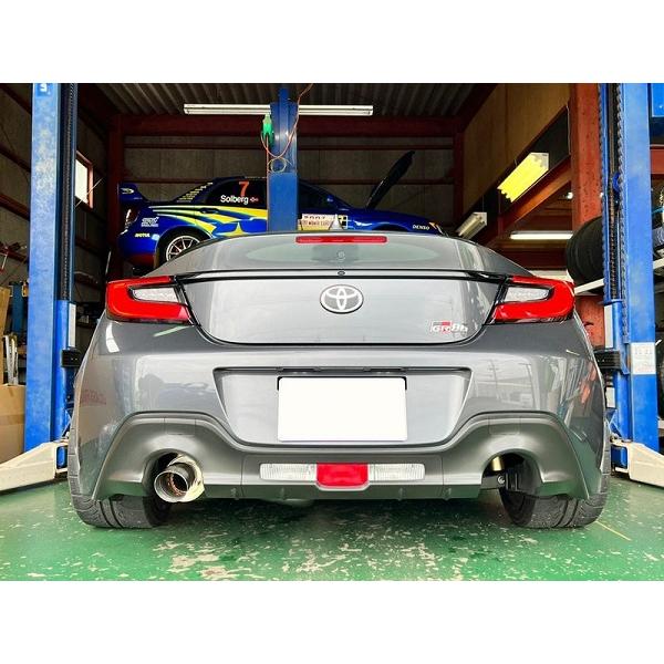 CLEIB ORIGINAL STAINLESS MUFFLER 70MM FOR TOYOTA GR86 ZN8 SUBARU