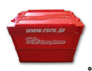 R'S RACING SERVICE FOLDING CONTAINER RED FOR  AP-200