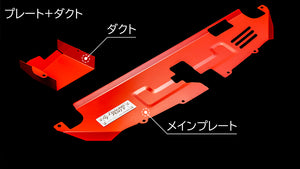 TANABE COOLING PLATE DUCT FOR TOYOTA GR YARIS GXPA16 CLPT1