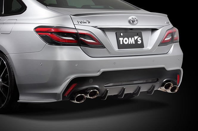 TOMS REAR UNDER DIFFUSER AND EXHAUST SET PRECIOUS BLACK PEARL 219  FOR  CROWN ARS220  52150-TAS22-B2
