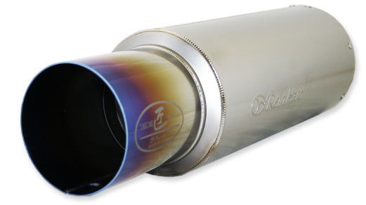 REINHARD CANNONBALL UNIVERSAL MUFFLER 01 SINGLE TITANIUM EXHAUST 01SRTI 90-115-60