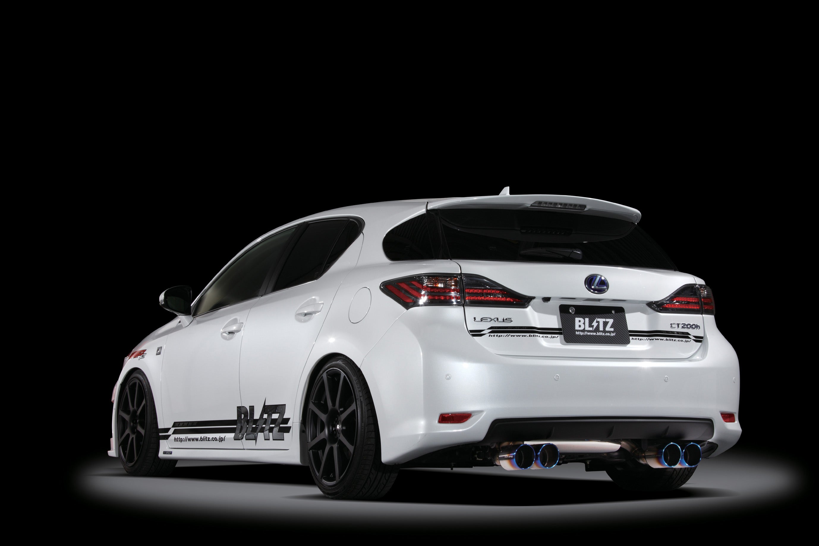 BLITZ NUR-SPEC VSR QUAD EXHAUST For LEXUS CT200h ZWA10 2ZR