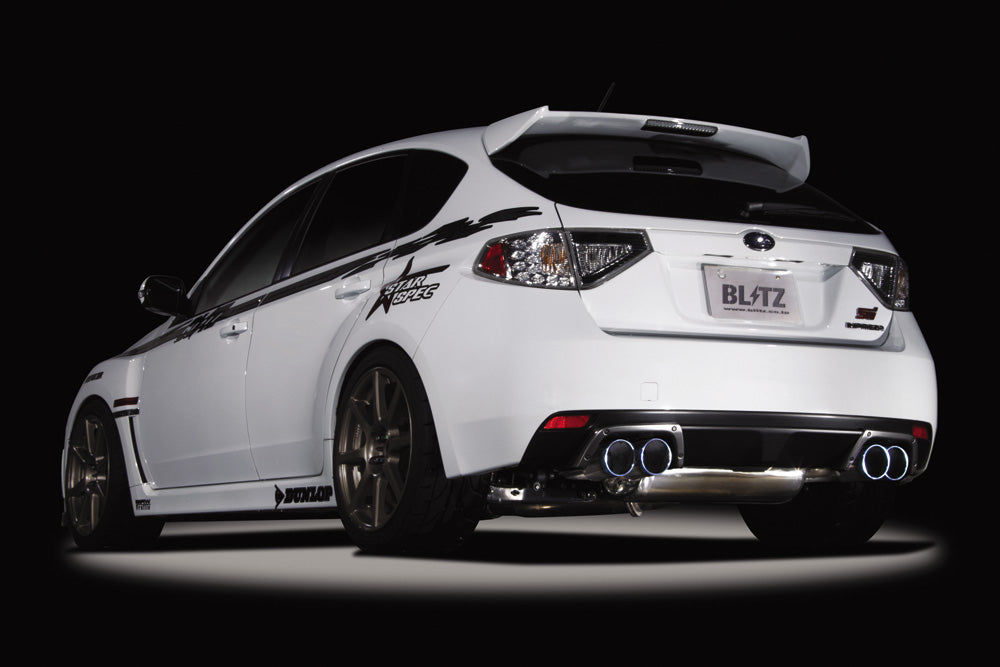 BLITZ NUR-SPEC VSR QUAD EXHAUST  For SUBARU IMPREZA GRB EJ20 62067V