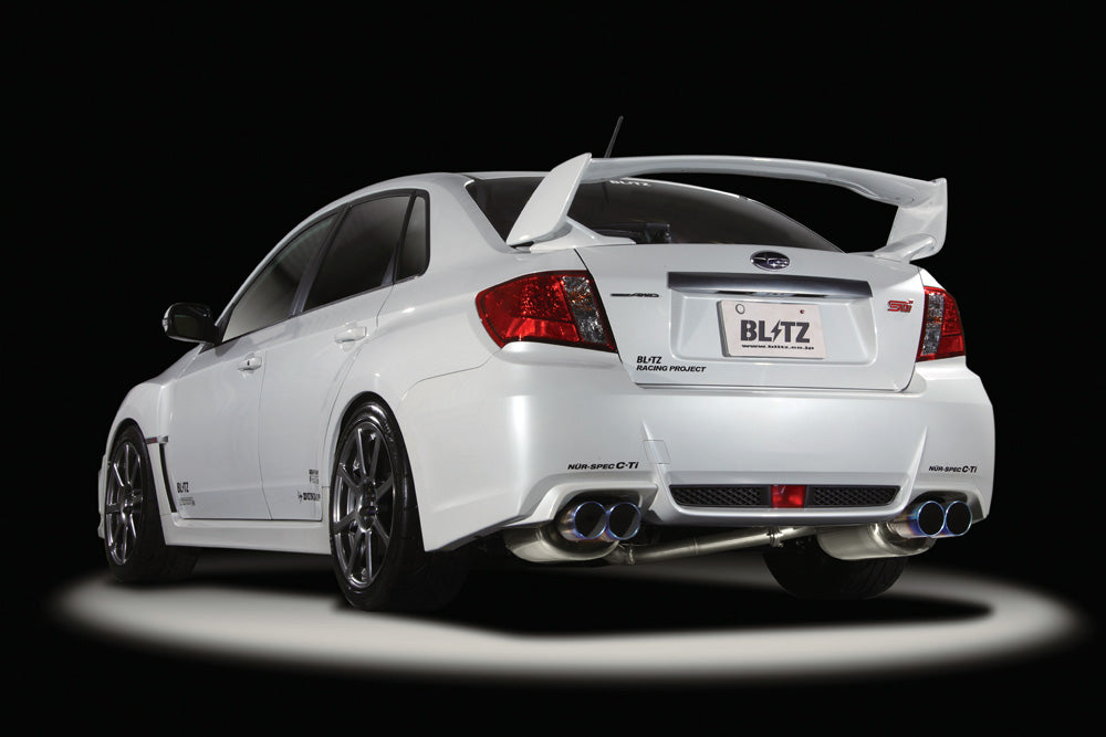 BLITZ NUR-SPEC VSR QUAD EXHAUST  For SUBARU IMPREZA GVF EJ25 62083V
