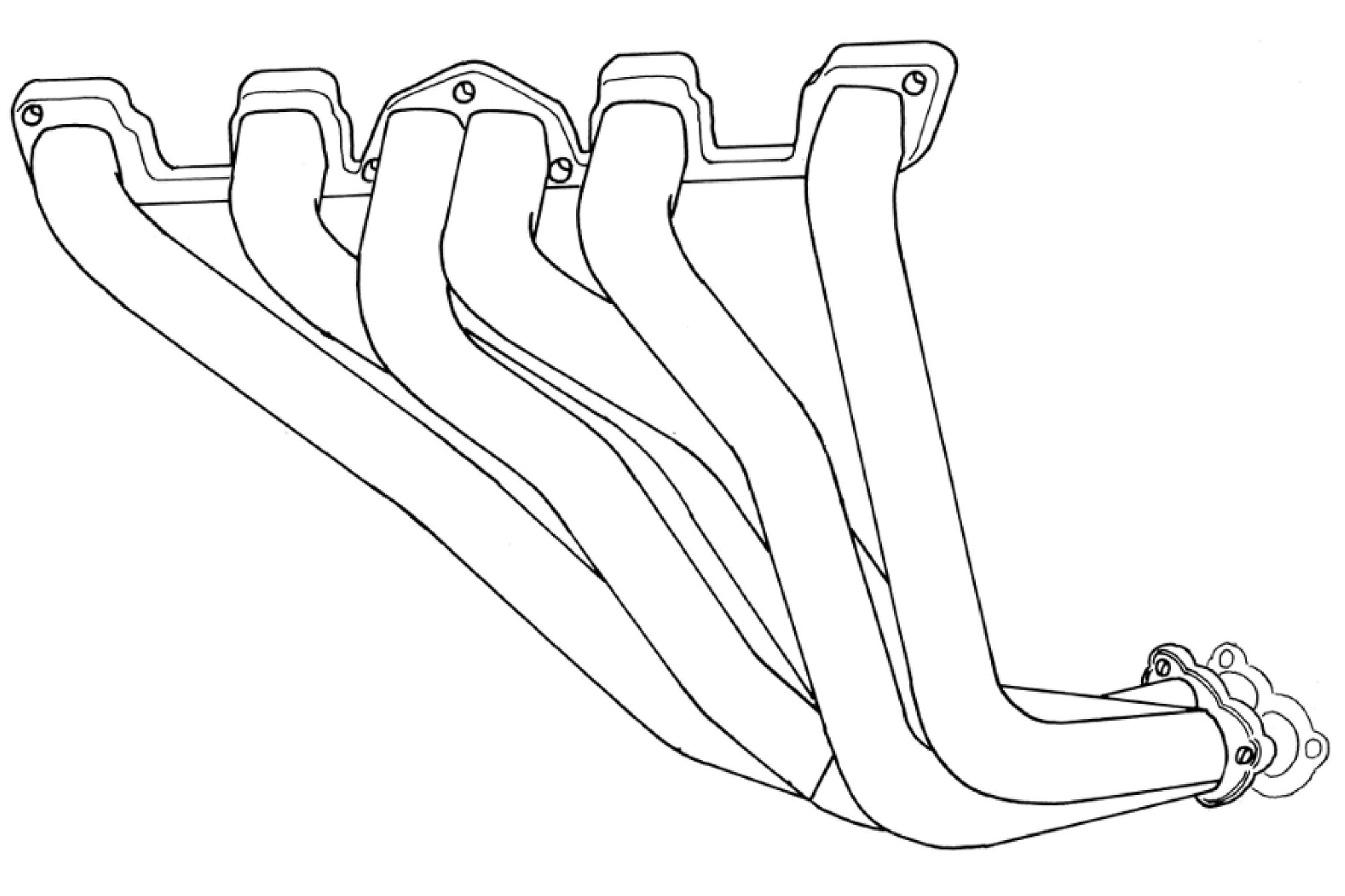 FUJITSUBO SUPER EX BASIC MANIFOLD For SKYLINE FAIRLADY Z GC10 S30 510-15037