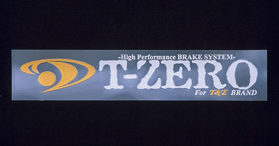CAR MAKE T&E T-ZERO STICKER LARGE FOR  CARMAKETE-02903