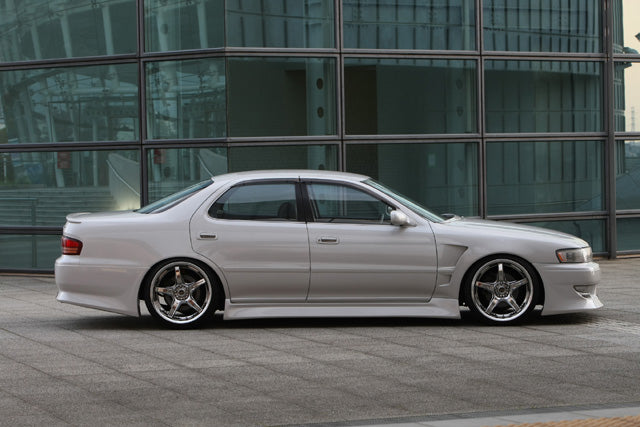 CAR MAKE T&E [VERTEX] JZX GX90.91.95 CRESTA SIDE STEP LEFT AND RIGHT SET FOR  CARMAKETE-02297