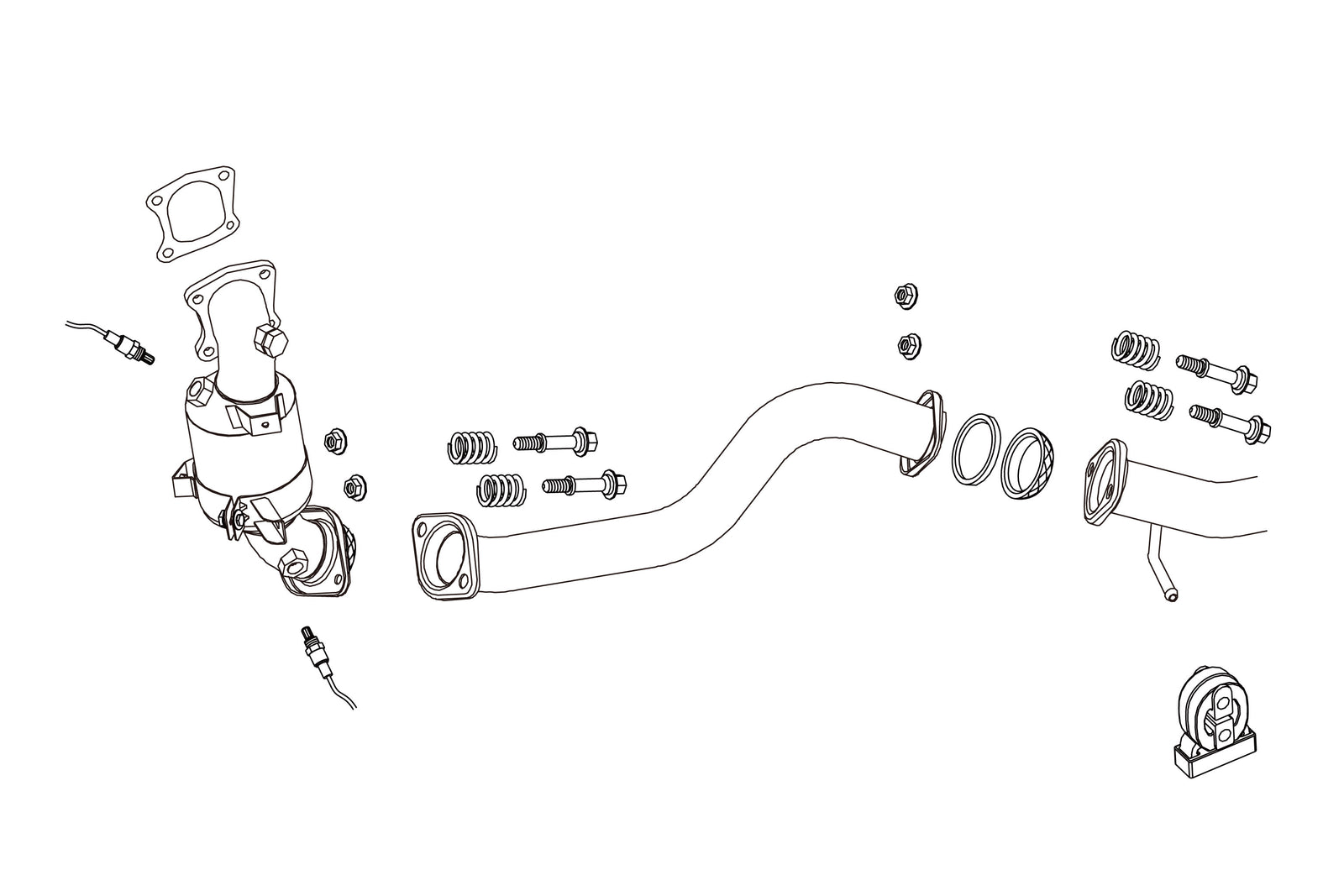 FUJITSUBO SPORTS CATALYZER EXHAUST FOR SUZUKI SWIFT SPORTS MT ZC33S 600-81563