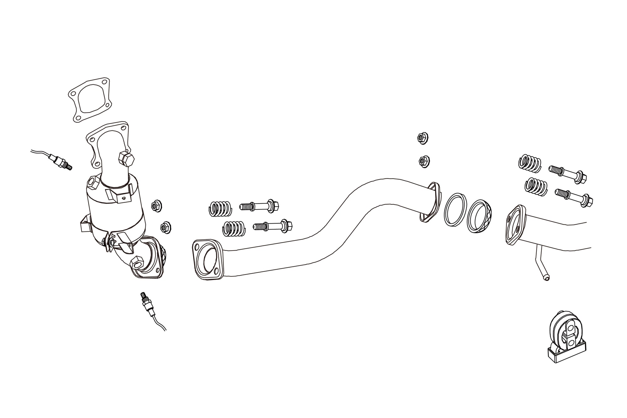 FUJITSUBO SPORTS CATALYZER EXHAUST FOR SUZUKI SWIFT SPORTS MT ZC33S 600-81563