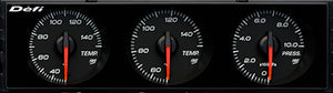 DEFI DIN GAUGE STYLE98 HOMMAGE BLACK FOR  DF14405