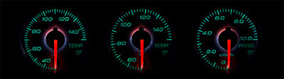 DEFI DIN GAUGE STYLE98 HOMMAGE WHITE FOR DF14406 - Black Hawk Japan