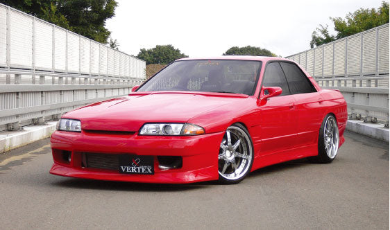 CAR MAKE T&E [VERTEX] R32 SKYLINE 4DOOR SKYLINE SIDE STEP L R SET LEFT SIDE (PASSENGER SIDE) ONLY FOR  CARMAKETE-02340