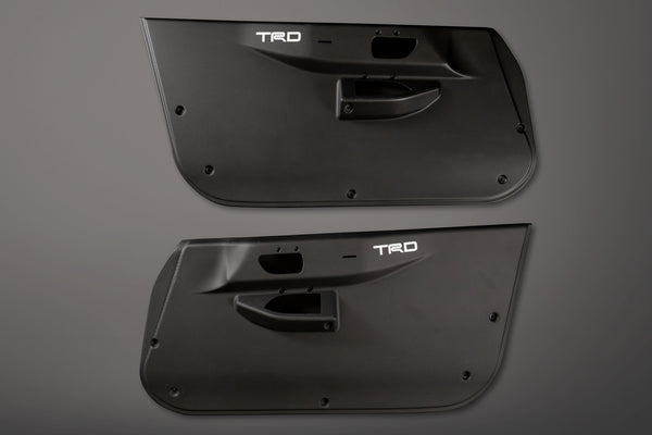 TRD INFUSION CARBON DOOR TRIM FOR TOYOTA 86 ZN6 TRD-00002 - Black