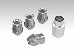 RAYS L32 Duralumin Straight Lock & Nut Set (4H set) 4pcs