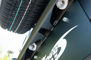 SHOWA GARAGE ABS REAR BUMPER SPOILER TYPE 2 UNPAINTED FOR SUZUKI JIMNY JB74W E00660