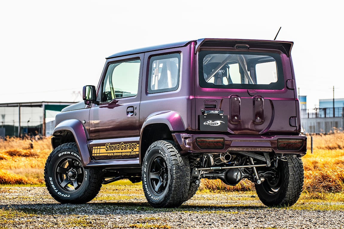 SHOWA GARAGE REAR WING FRP FOR SUZUKI JIMNY JB64W JB74W E00710