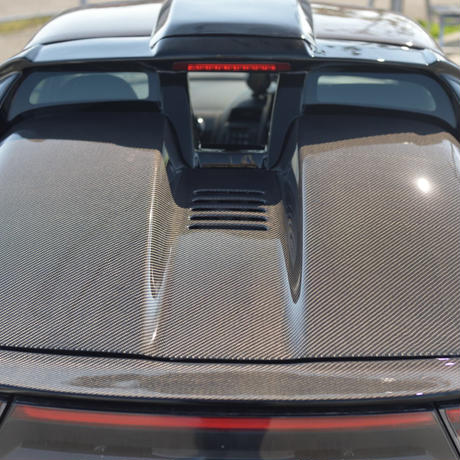 RESULT JAPAN CARBON ENGINE HOOD URETHANE CLEAR COAT FOR HONDA S660 JW5