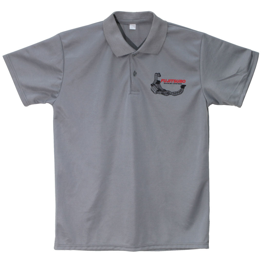 FUJITSUBO POLO T-SHIRT GRAY M 048-17062